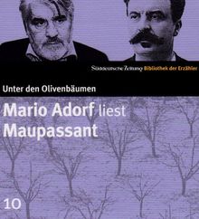 Mario Adorf liest Maupassant. CD. SZ Bibliothek der Erzähler von Maupassant, Guy de | Buch | Zustand gut