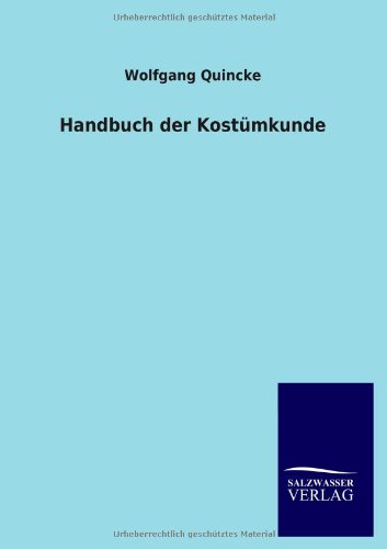 Handbuch der Kostümkunde