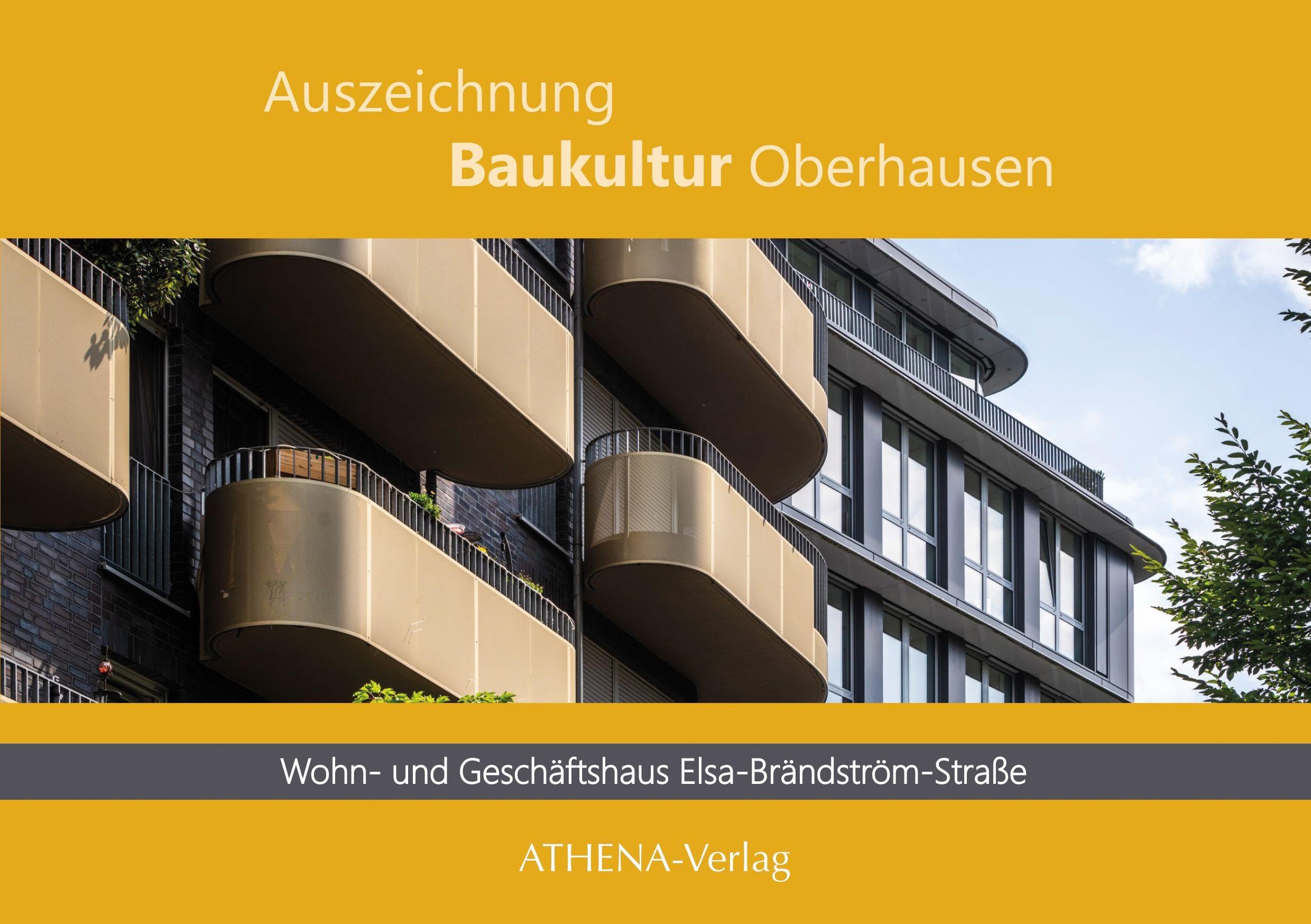Auszeichnung Baukultur Oberhausen: Wohn- und Geschäftshaus Elsa-Brandström-Straße: Ortsidentität modern interpretiert – eine Anlehnung an die 1920er-Jahre