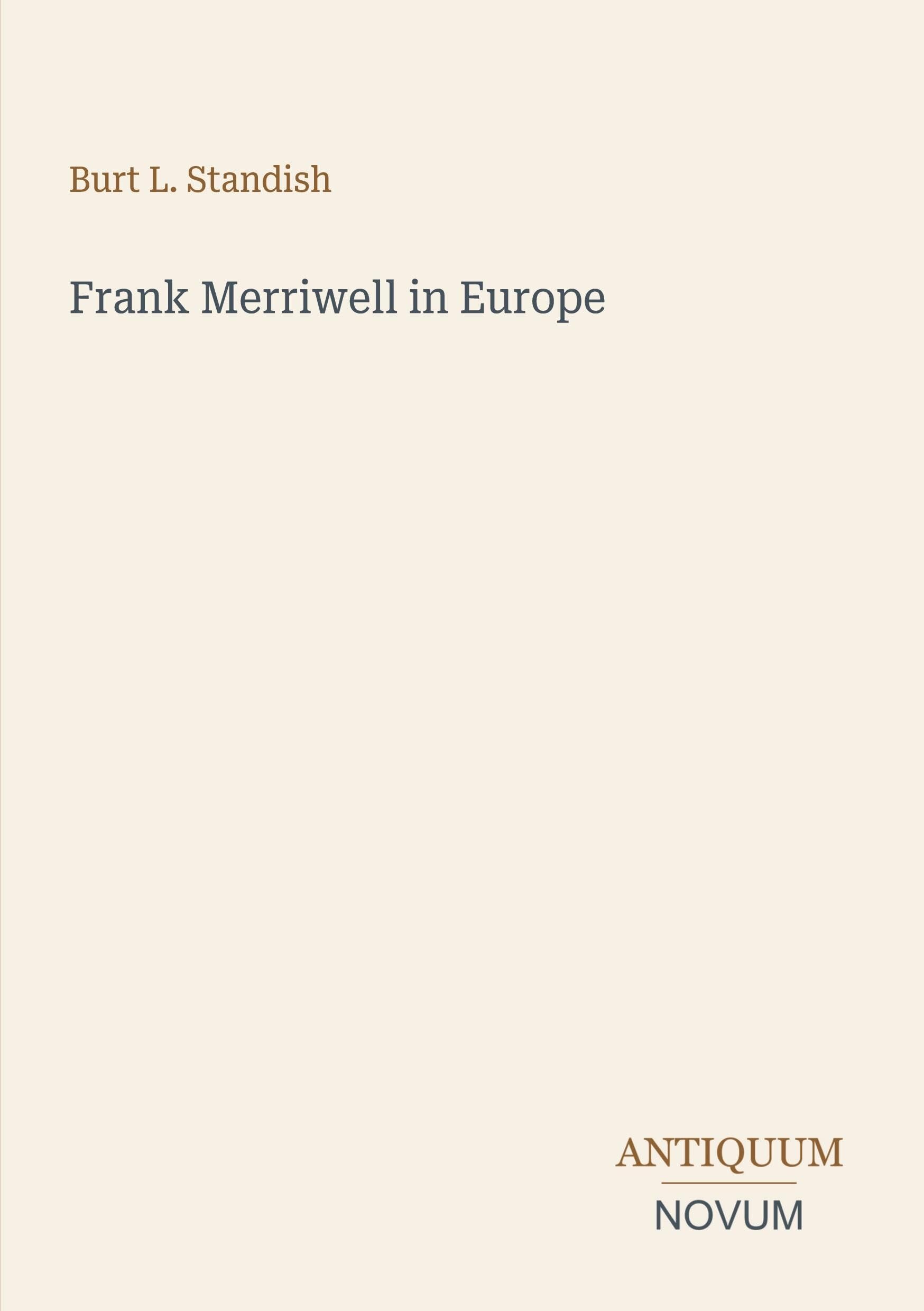 Frank Merriwell in Europe