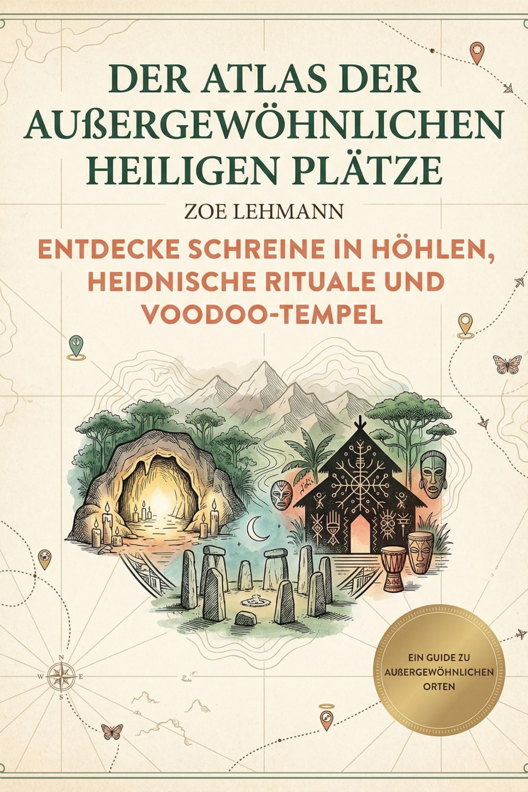 Der Atlas der außergewöhnlichen heiligen Plätze: Entdecke Schreine in Höhlen, heidnische Rituale und Voodoo-Tempel. Ein spiritueller Reiseführer zu den seltsamsten Orten des Glaubens