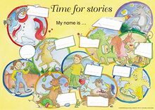 Time for stories. Pfiffige Bild-Text-Hefte für Klasse 3 bis 6 / Time for stories - Das Poster zu den Kurzgeschichten