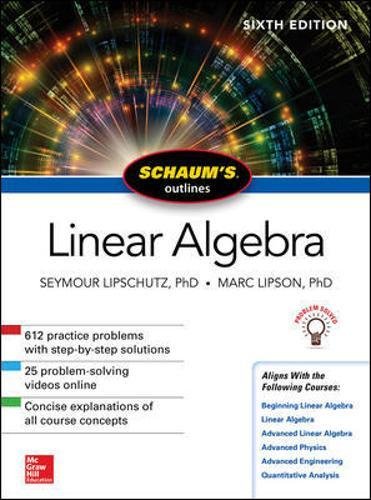 Seymour Lipschutz Linear Algerbra - Schaum´s Outlines