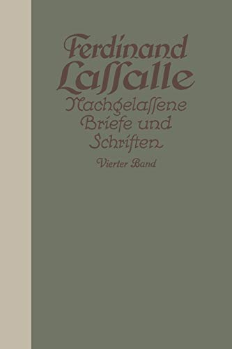 Lassalles Briefwechsel mit Gräfin Sophie von Hatƶfeldt