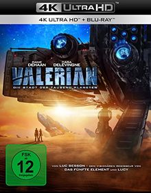 Valerian - Die Stadt der tausend Planeten [4K Ultra HD] [Blu-ray] von Besson, Luc | DVD | Zustand sehr gut