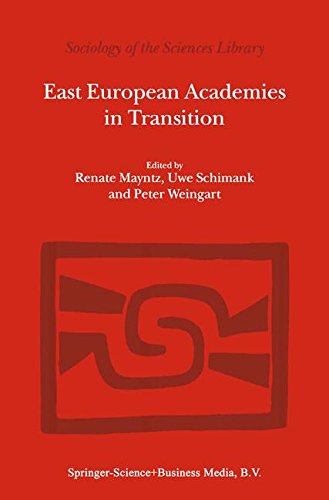 East European Academies in Transition (Sociology of the Sciences Library, Band 1)