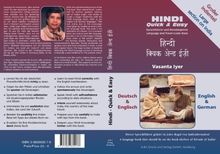 Hindi. Quick & Easy: Sprach- und Reisebegleiter / Language and Travel Guide Book. Deutsch/Englisch - Englisch/Deutsch