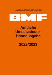 Amtliche Umsatzsteuer-Handausgabe 2022/2023