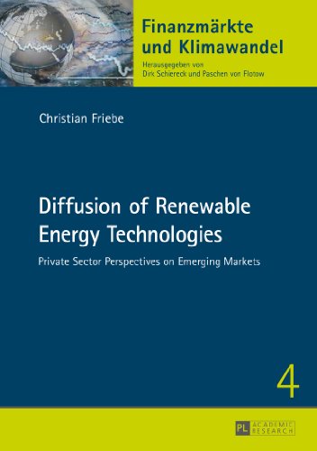 Diffusion of Renewable Energy Technologies: Private Sector Perspectives on Emerging Markets (Finanzmärkte und Klimawandel)