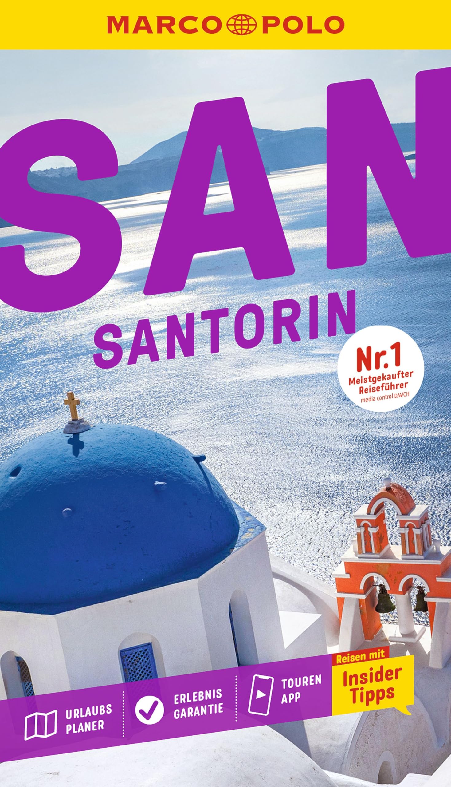 MARCO POLO Reiseführer Santorin: Reisen mit Insider-Tipps. Inklusive kostenloser Touren-App