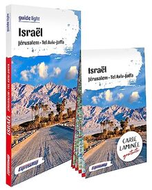 Israël, Jérusalem, Tel Aviv-Jaffa : guide et carte laminée