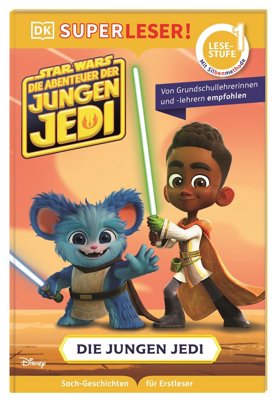 SUPERLESER! Star Wars™ Die Abenteuer der jungen Jedi - Die jungen Jedi: 1. Lesestufe, Sach-Geschichten für Erstleser. Mit Silbenmethode für Kinder ab 6 Jahren