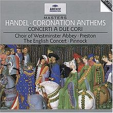 Archiv Masters - Händel (Coronation Anthems / Concerti) von Preston,Simon, Pinnock,Trevor | CD | Zustand sehr gut