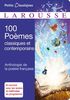 100 poêmes classiques et contemporains : Anthologie de la poésie française