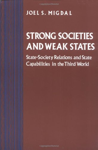 Strong Societies and Weak States: State-Society Relations and State Capabilities in the Third World