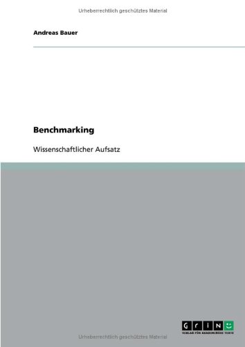 Benchmarking