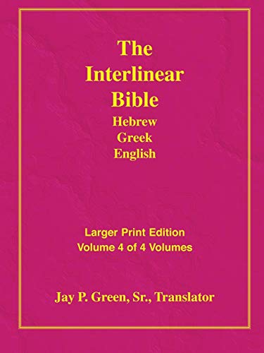 Larger Print Bible-Il-Volume 4