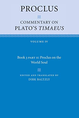 Proclus, Commentary On Plato's Timaeus