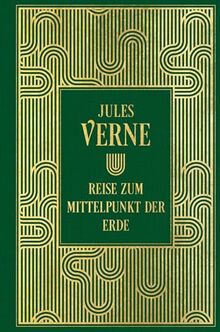 Reise zum Mittelpunkt der Erde: Leinen mit Goldprägung