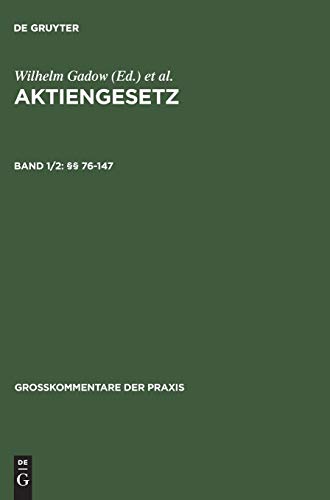 §§ 76–147 (Großkommentare der Praxis)