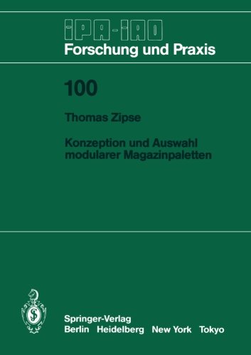 Konzeption und Auswahl modularer Magazinpaletten (IPA-IAO - Forschung und Praxis)