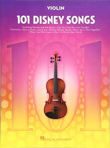 101 Disney Songs -For Violin-: Noten, Sammelband für Violine