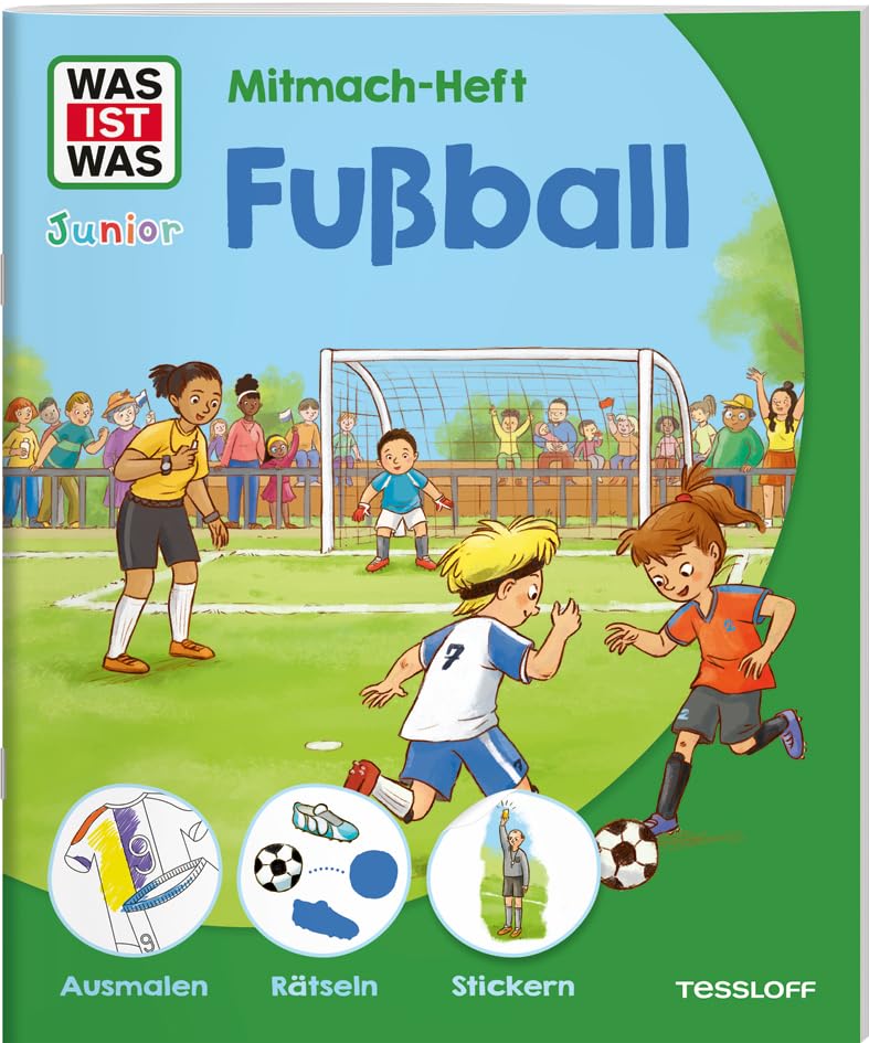 Braun Christina WAS IST WAS Junior Mitmach-Heft Fußball