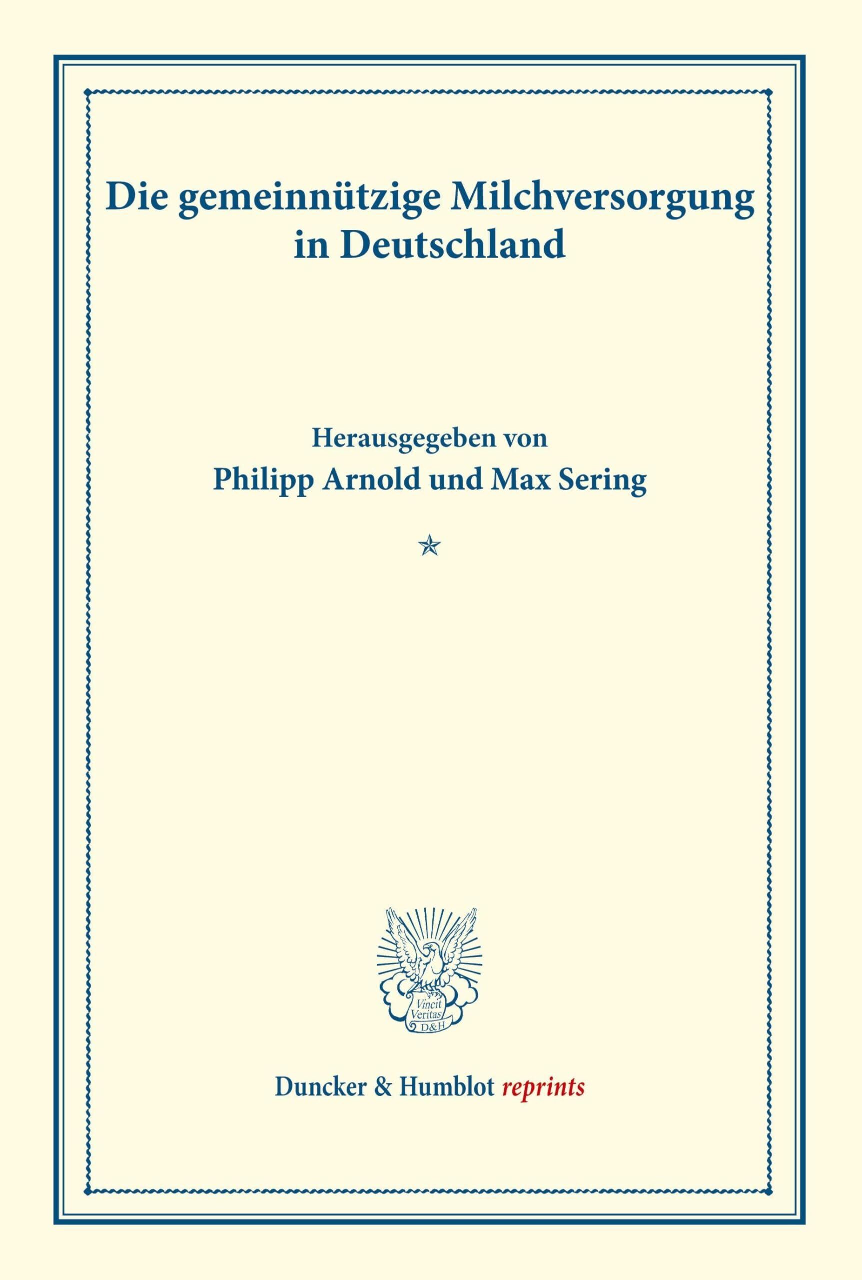 Die gemeinnützige Milchversorgung in Deutschland.