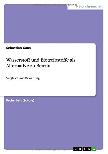 Wasserstoff und Biotreibstoffe als Alternative zu Benzin: Vergleich und Bewertung