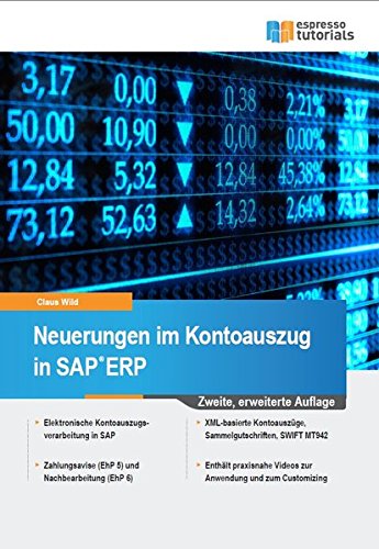 Neuerungen im Kontoauszug in SAP ERP - Claus Wild Taschenbuch