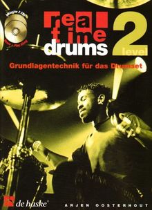 Real Time Drums Level 2, m. Audio-CD