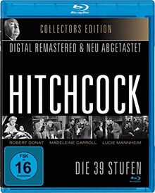DIE 39 STUFEN - Alfred Hitchcock Klassiker in neuer HD-Fassung [Blu-ray]