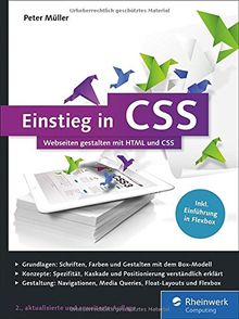 Einstieg in CSS: Webseiten gestalten mit HTML und CSS