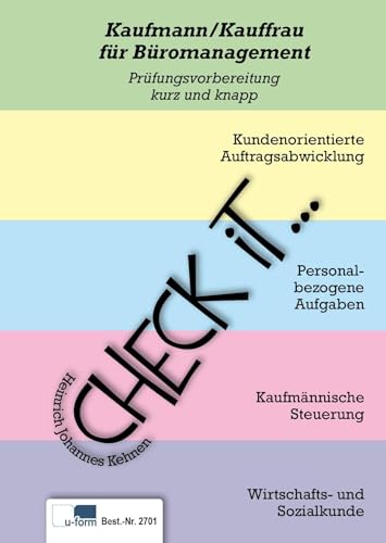 Check iT - Kaufleute für Büromanagement - Heinrich Johannes Kehnen Kartoniert (TB)
