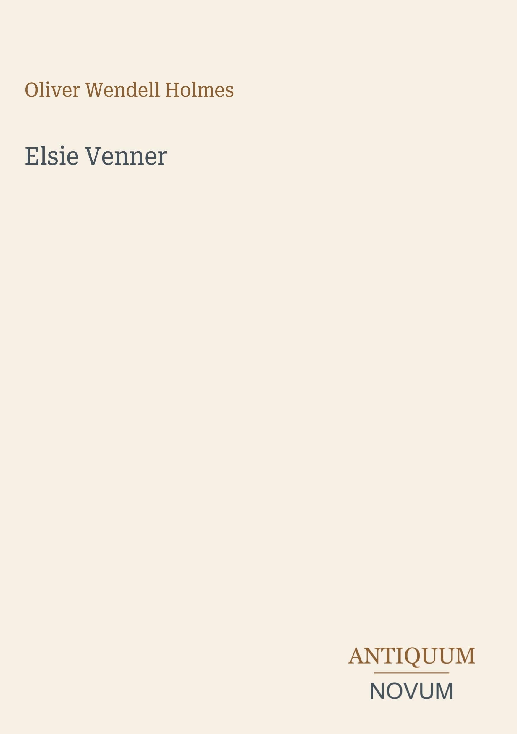 Elsie Venner