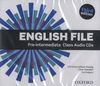 ENGLISH FILE P-INT CLASS AUDIO CD3ED