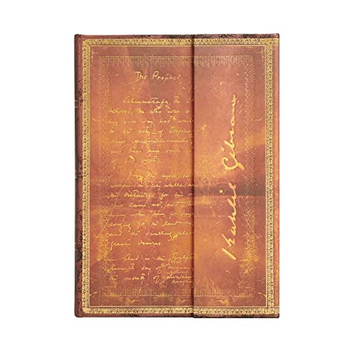 Paperblanks Carnet à Couverture Rigide Kahlil Gibran, Le Prophète , Midi , Ligné - 144 P.