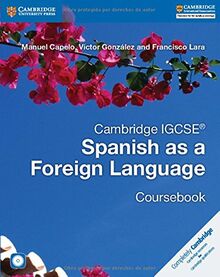 Cambridge IGCSE® Spanish as a Foreign Language Coursebook with Audio CD (Cambridge International IGCSE)