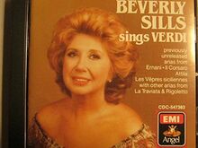 Beverly Sills Sings Verdi | CD | Zustand sehr gut