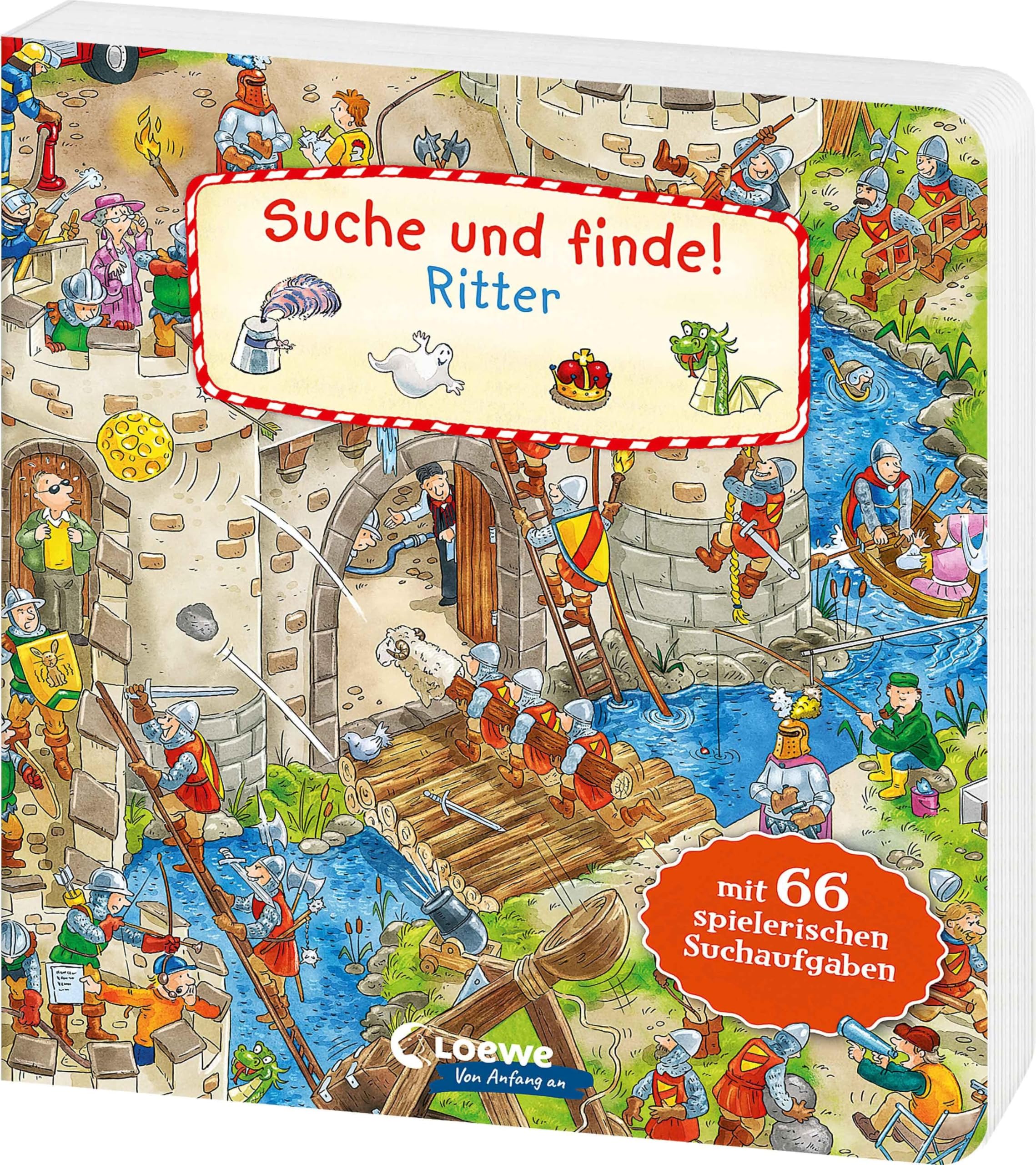 Suche und finde! - Ritter: Wimmelbuch ab 2 Jahren mit 66 spannenden Suchaufgaben zum Entdecken (Loewe von Anfang an)