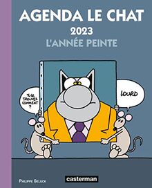 Agenda Le Chat 2023 : l'année peinte