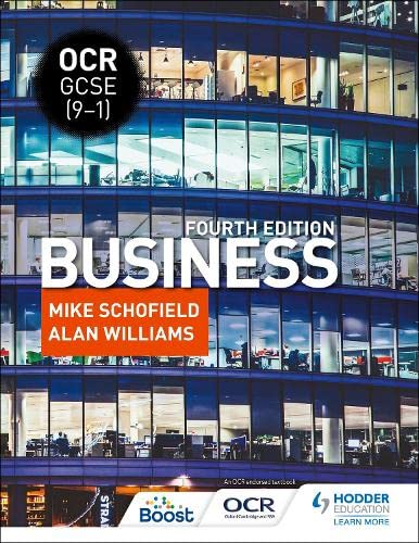 OCR GCSE (9-1) Business - Mike Schofield Alan Williams Kartoniert (TB)