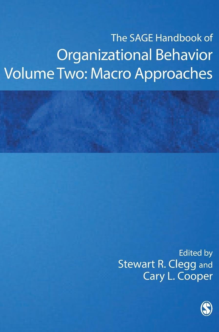 The SAGE Handbook of Organizational Behavior: Volume Two: Macro Approaches