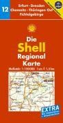 Erfurt, Dresden, Chemnitz, Thüringen Ost, Fichtelgebirge: 1:150000; GPS-geeignet