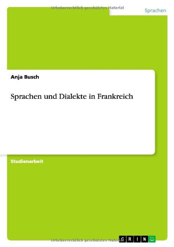 Sprachen und Dialekte in Frankreich