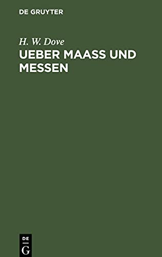 Ueber Maass und Messen