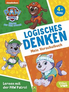 Lernen mit der PAW Patrol: Logisches Denken. Mein Vorschulbuch: Übungsheft für Kita und Vorschule. Für Kinder ab 4 Jahren