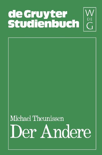 Der Andere: Studien zur Sozialontologie der Gegenwart (de Gruyter Studienbuch)