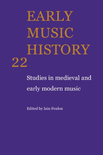 Early Music History 25 Volume Paperback Set: Early Music History: Studies in Medieval and Early Modern Music
