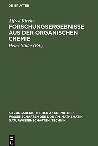 Forschungsergebnisse aus der organischen Chemie